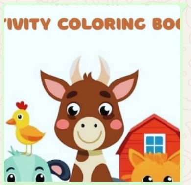 Farm Friends Coloring Book